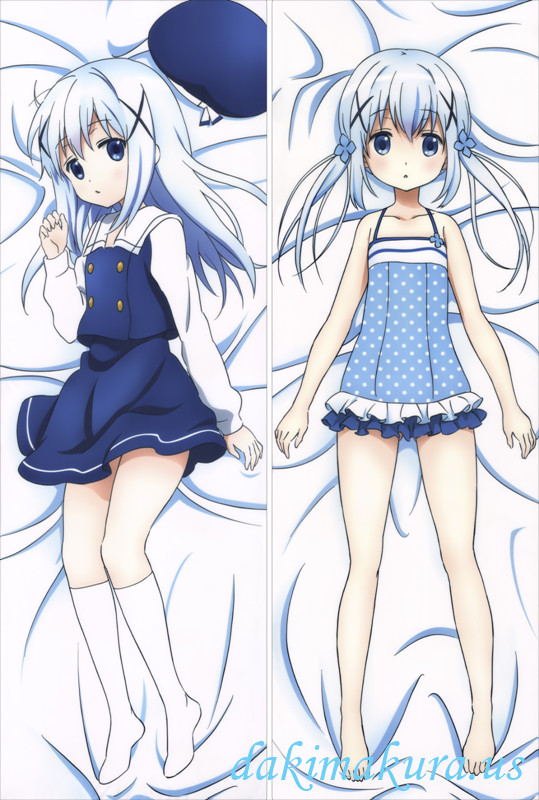 Is the order a rabbit - Chino Kafuu Anime Dakimakura Hugging Body Pillow Cover